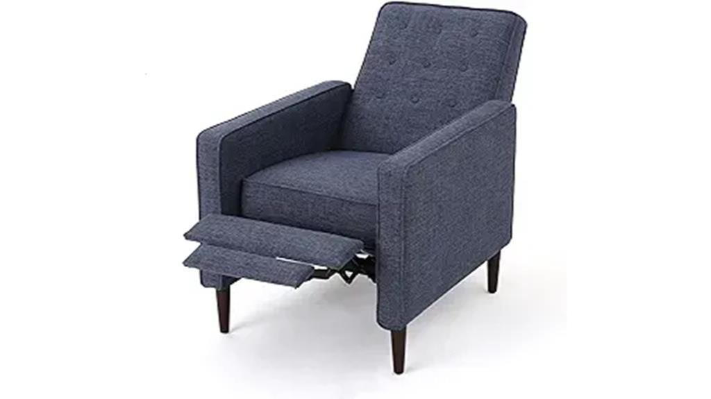 mid century modern recliner design