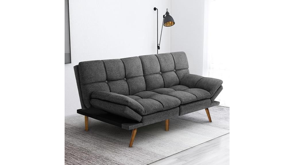 modern convertible futon sofa