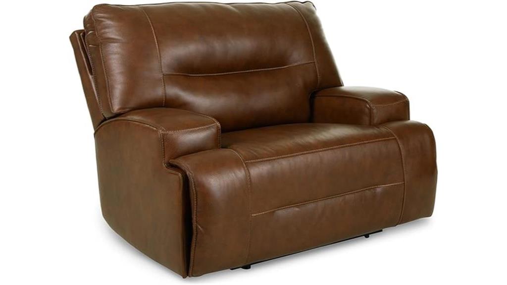 modern leather power recliner