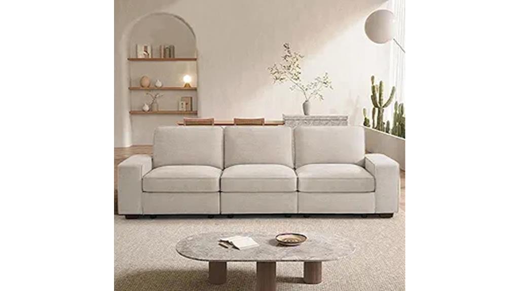 modular sofa with storage