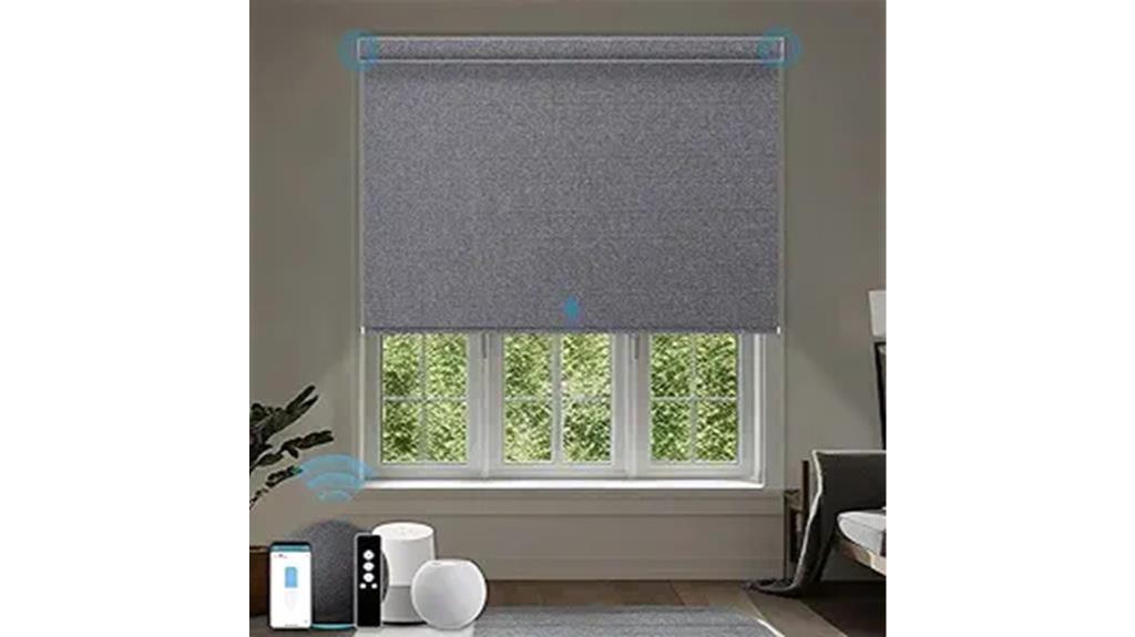 motorized blackout smart blinds