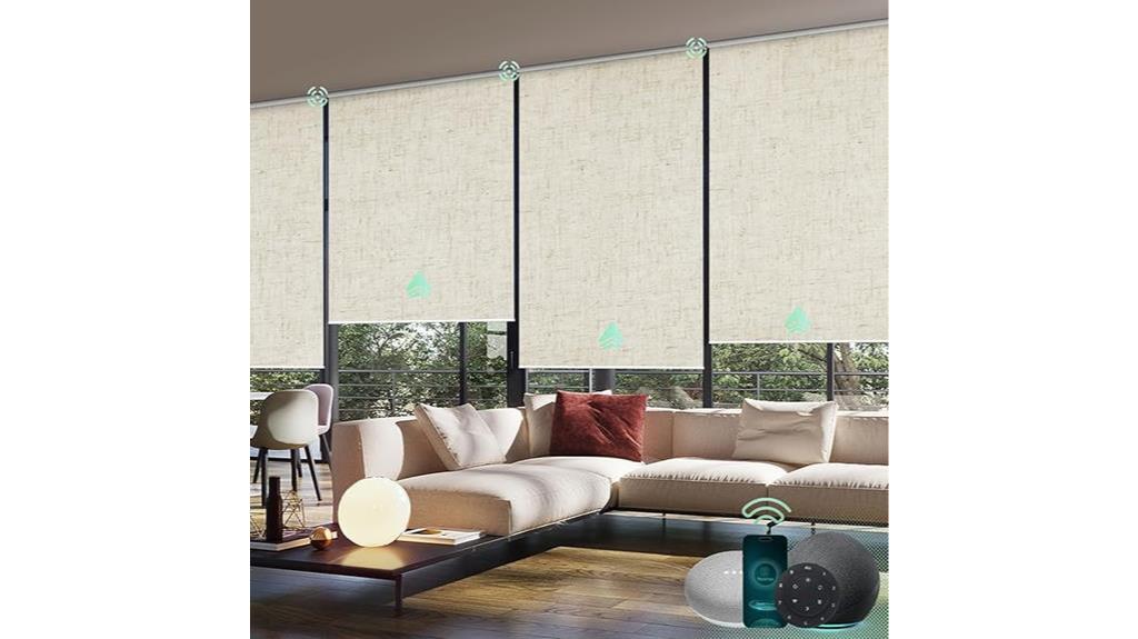 motorized blackout smart blinds