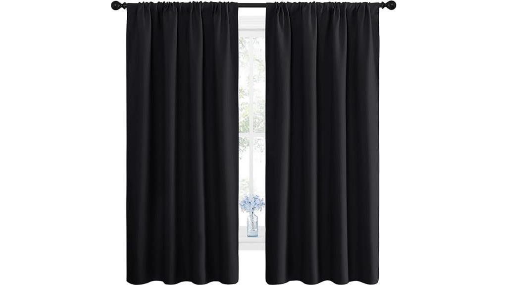 nicetown halloween blackout curtains