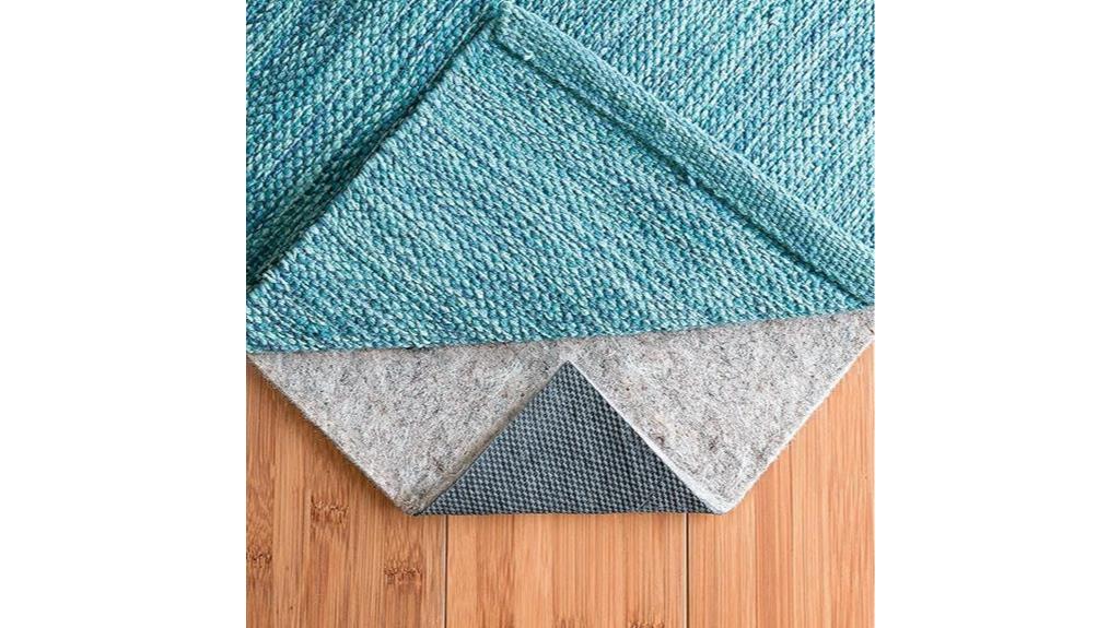 non slip rug pad 8x10