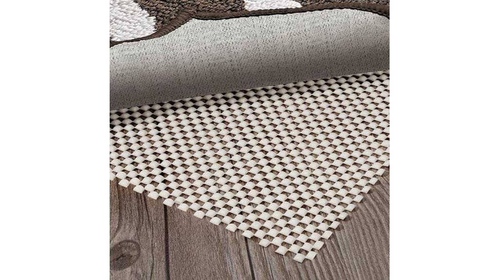 non slip rug pad hardwood