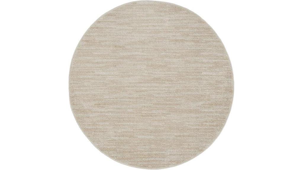 nourison round area rug