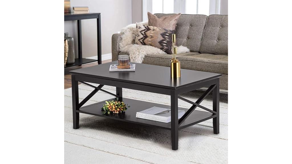 oxford coffee table storage