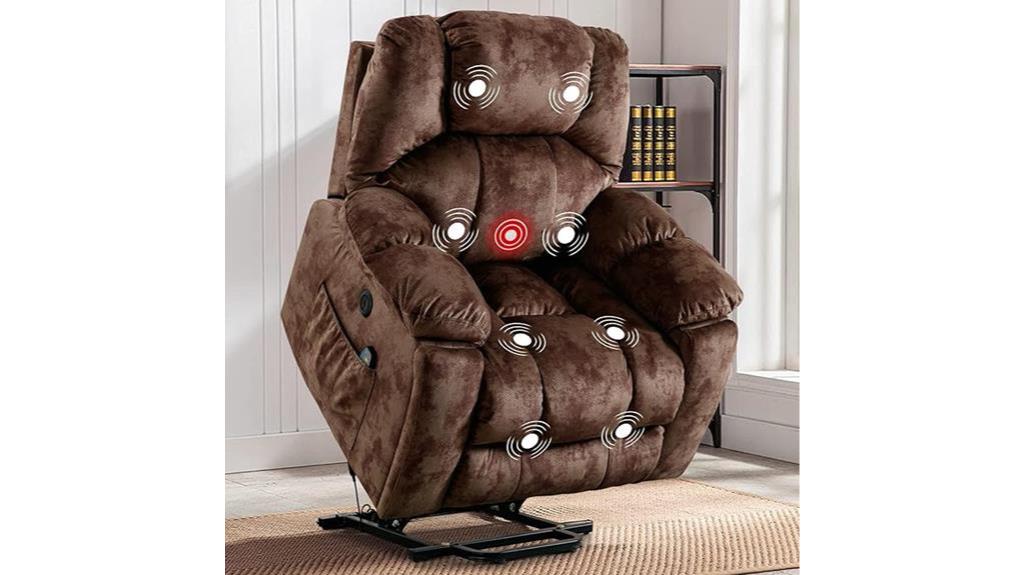 power lift recliner with massage