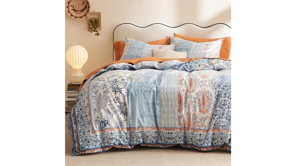 queen cotton duvet set