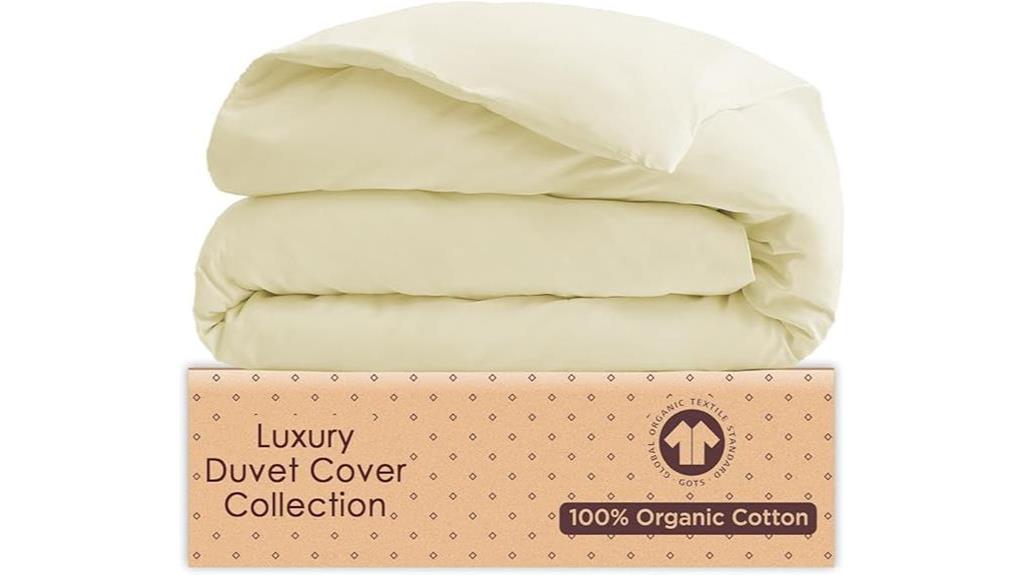 queen full organic cotton duvet