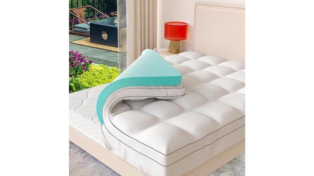 queen size foam topper