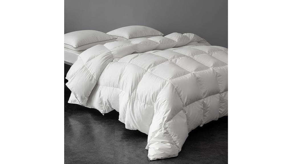 queen size goose down comforter