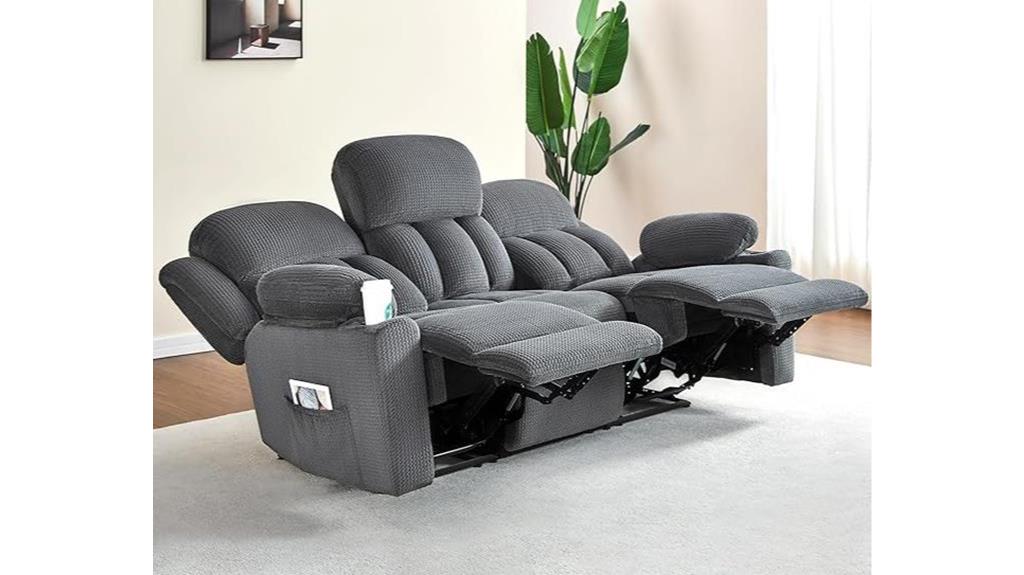 recliner couch with cup holders