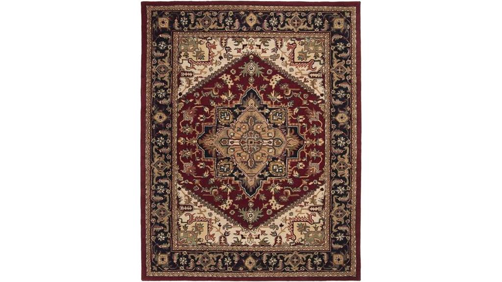 red 8x10 area rug