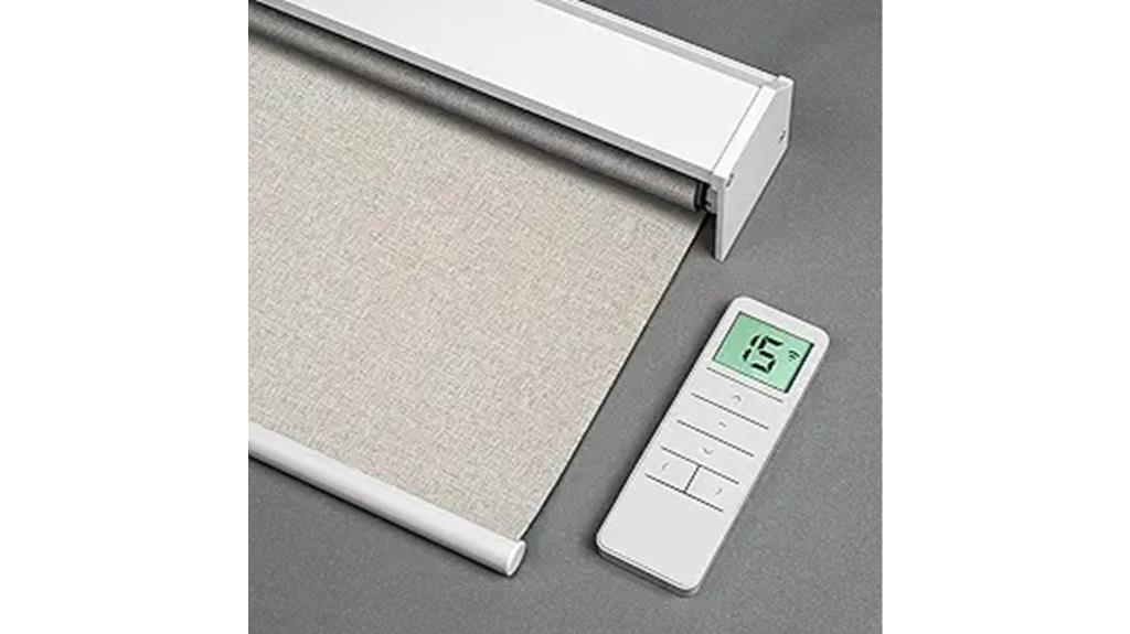 remote controlled blackout roller blind