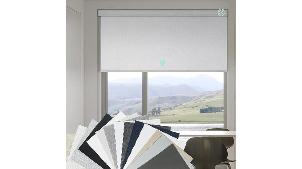 remote controlled blackout smart blinds