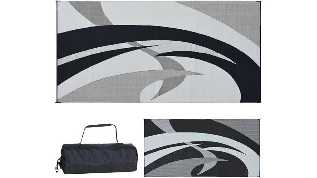 reversible stylish camping mat