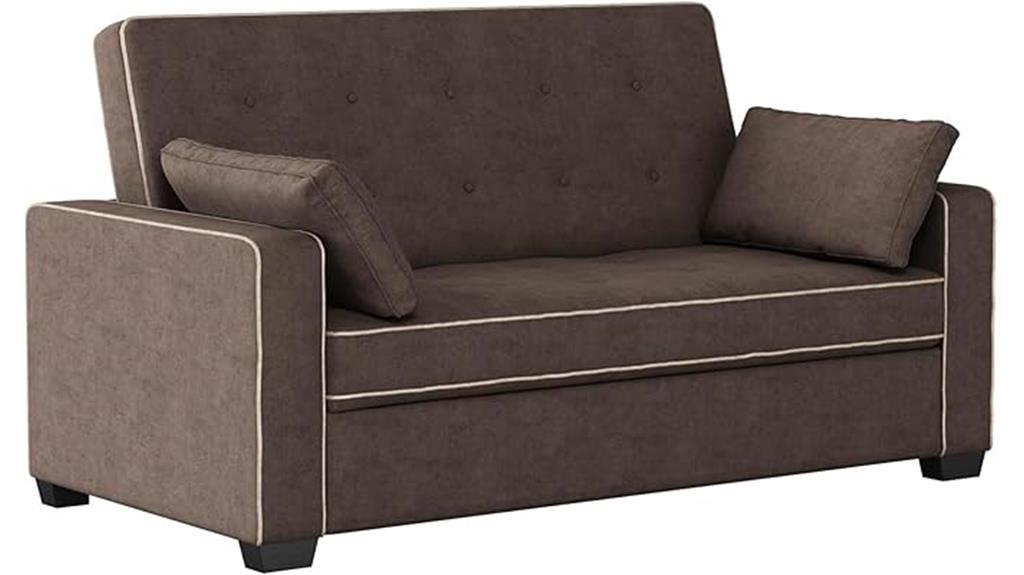 serta ainsley sleeper loveseat