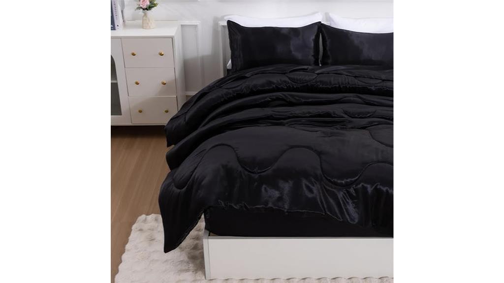 silky soft quilt set