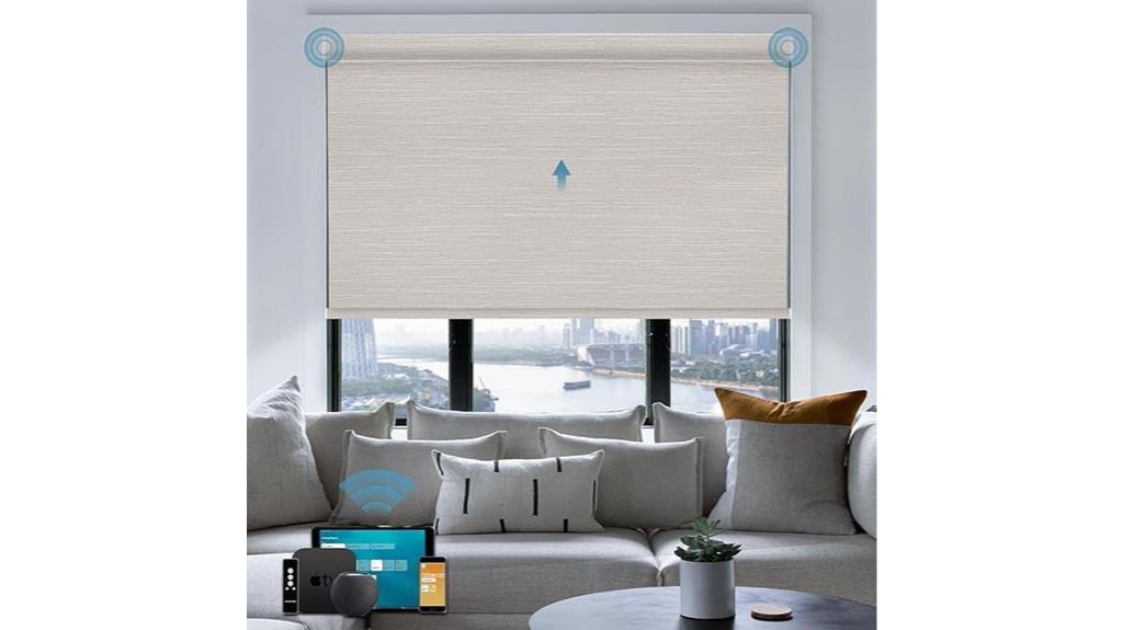 smart motorized roller shade