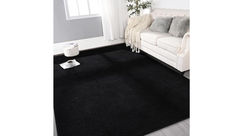 soft modern area rug