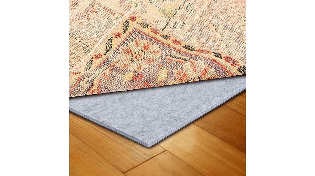 soundproof non slip rug pad