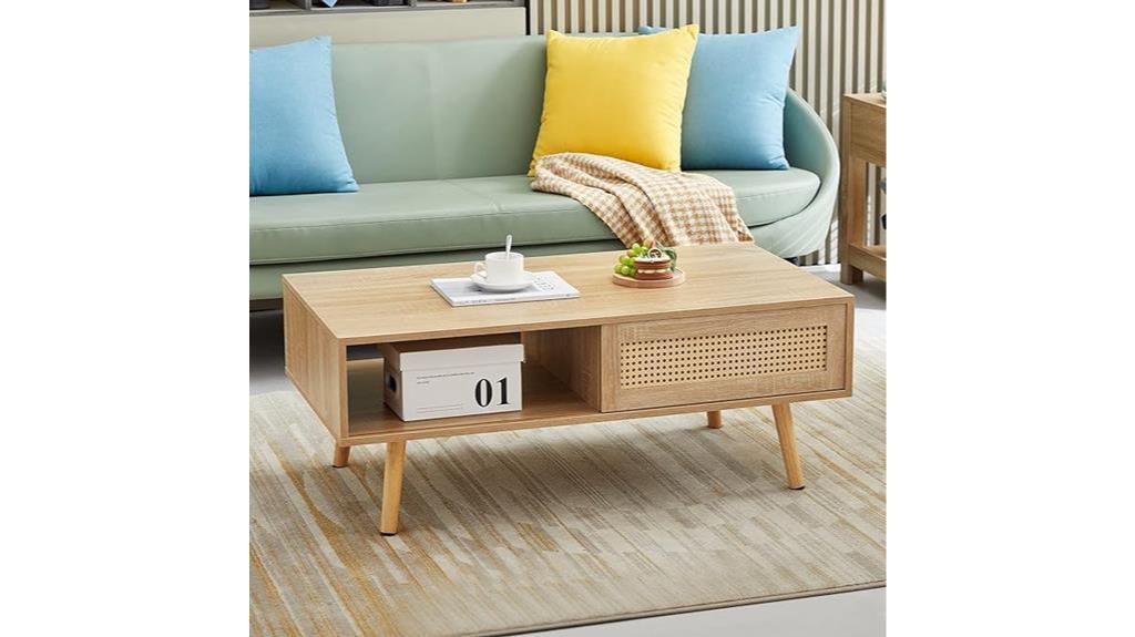 storage coffee table design