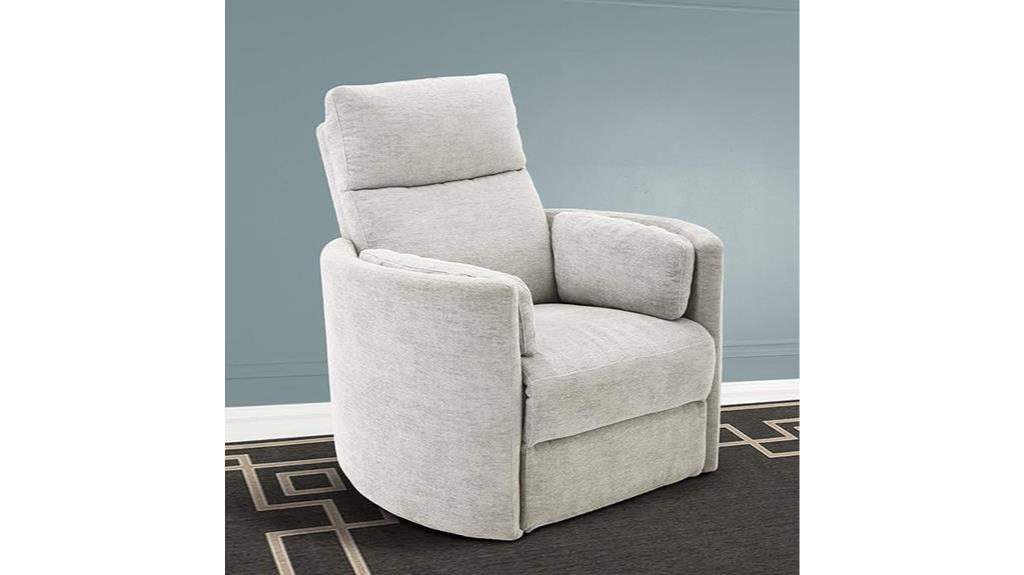 swivel glider recliner chair