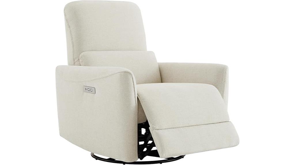 swivel glider recliner chair