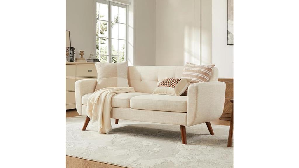 tbfit 65 loveseat sofa