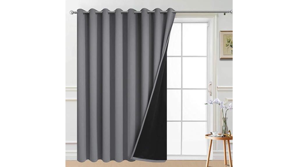 thermal insulated blackout curtain