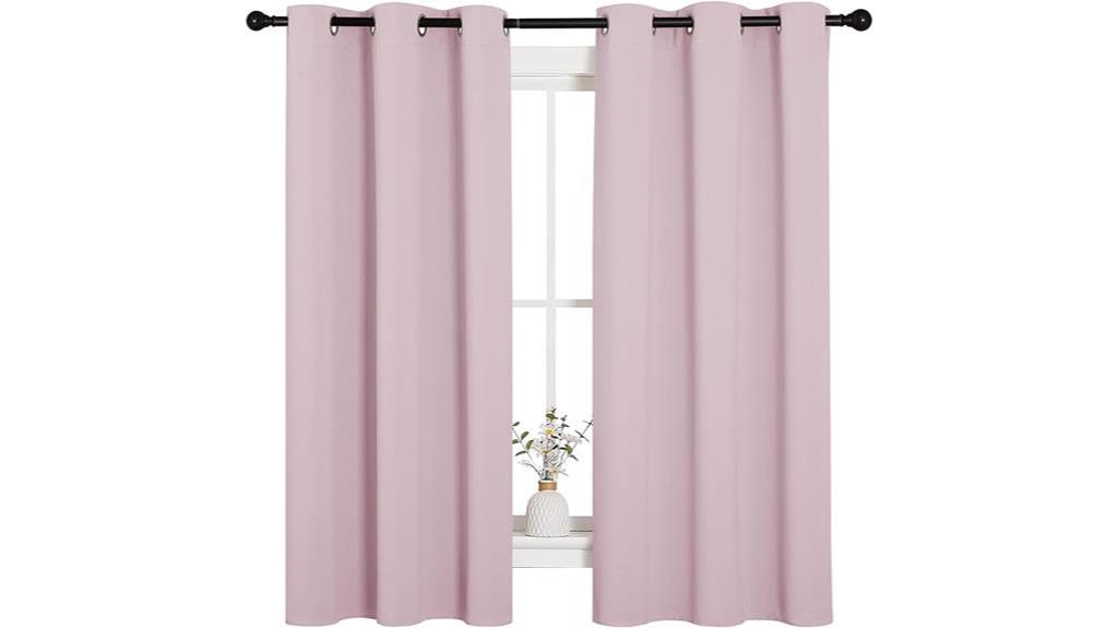 thermal insulated blackout curtains