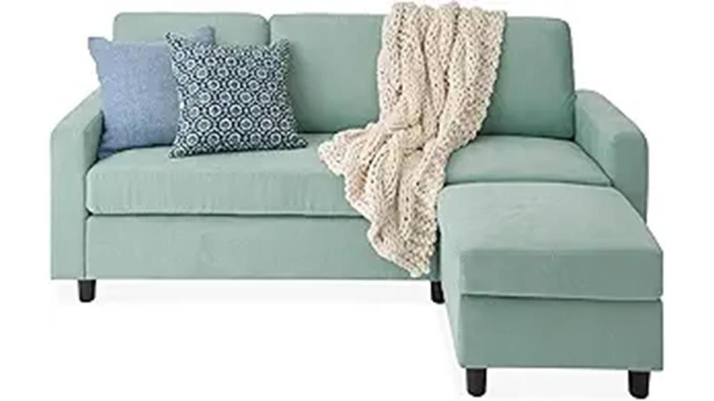 upholstered sectional sofa chaise