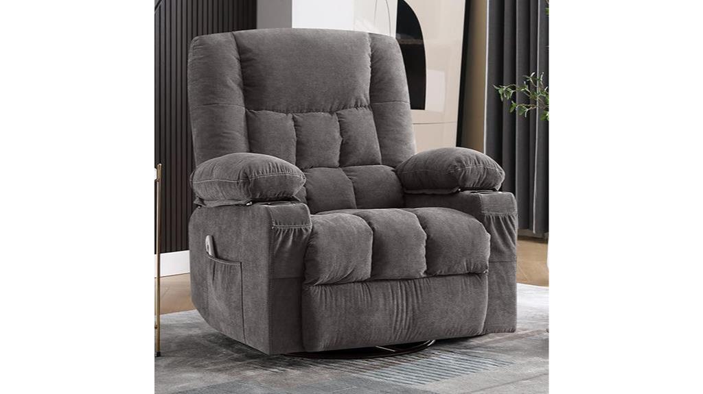 vibrating heated recliner chair