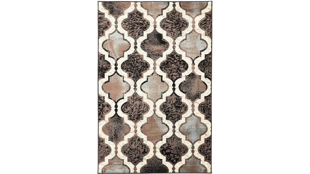 viking modern trellis rug