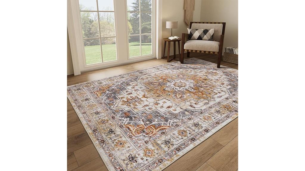 washable stain resistant rug