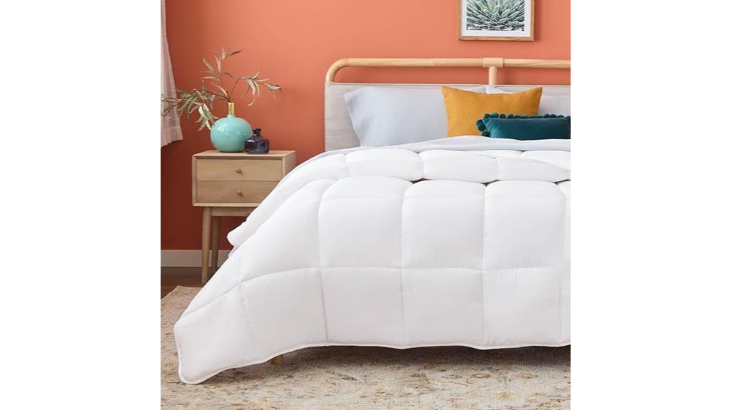 white down alternative comforter