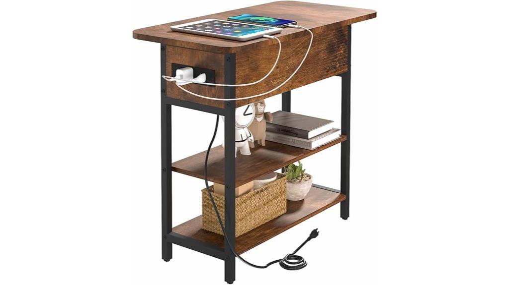 yoobure charging end table