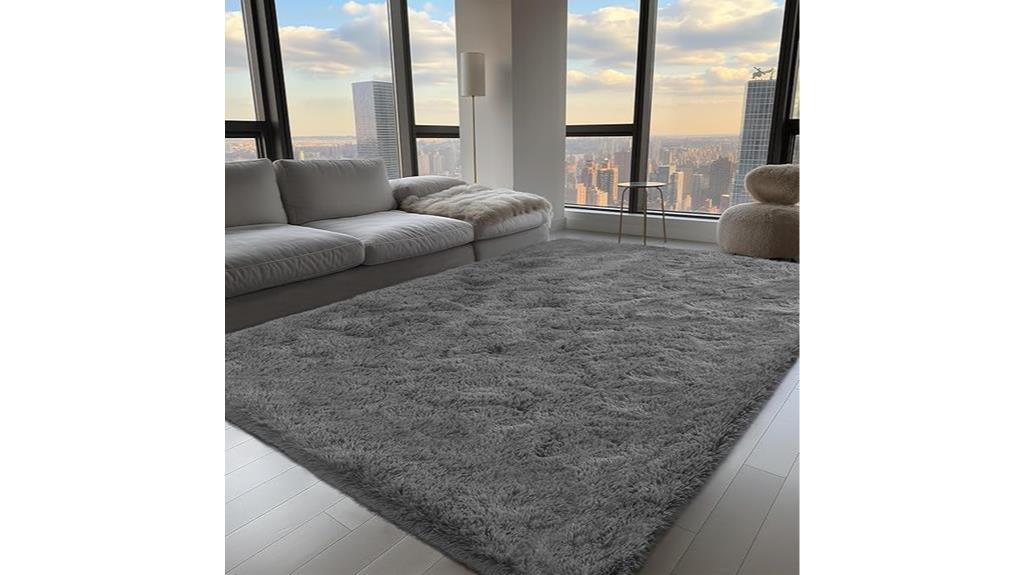 zentavio grey area rug