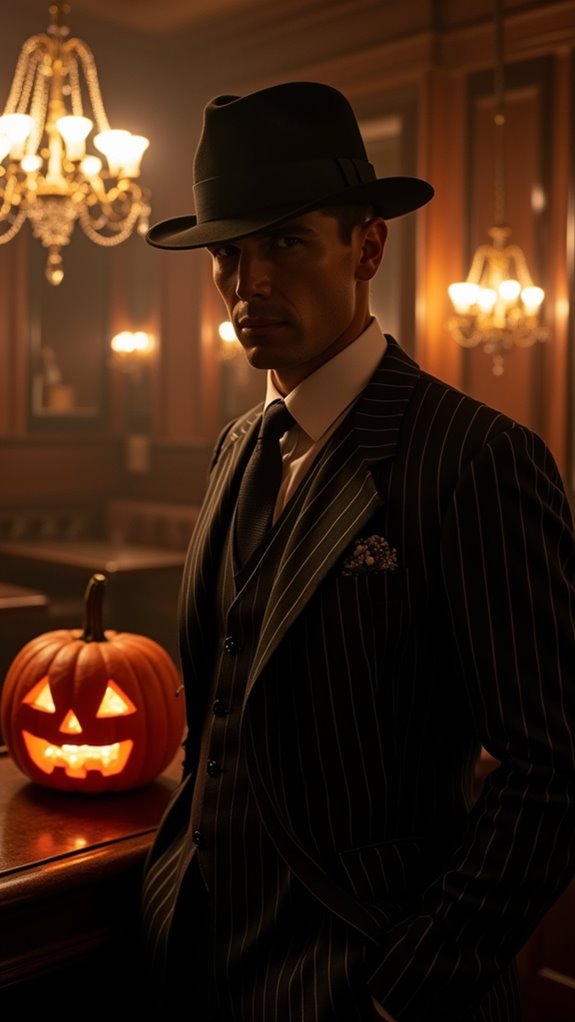 1920s gangster style confidence
