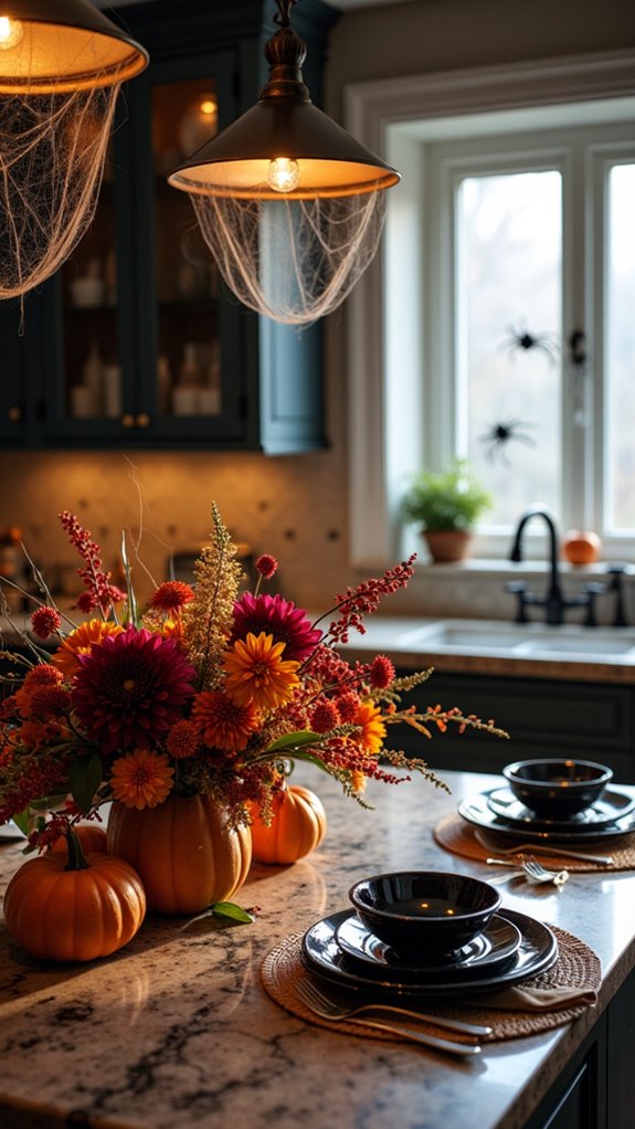autumn inspired festive decorations