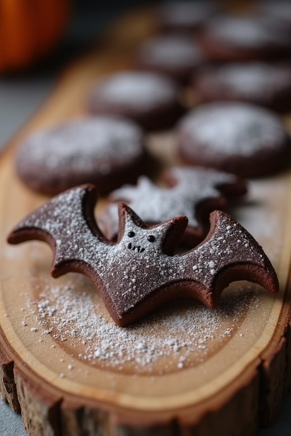 bat winged halloween cookies recipe
