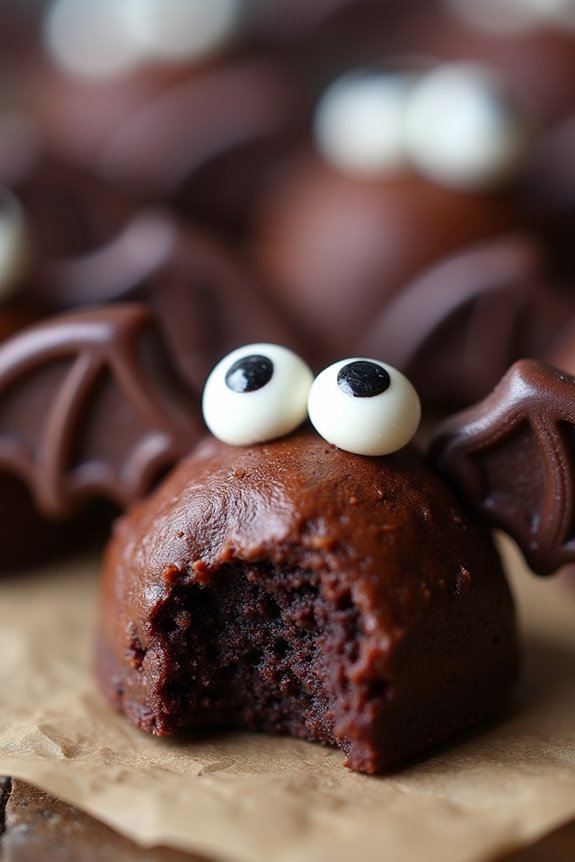 batty brownie bites recipe