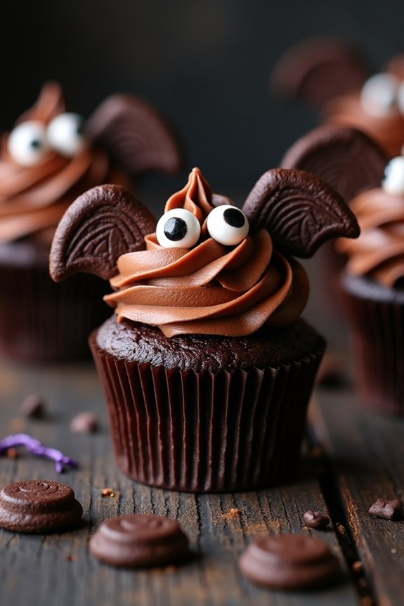 batty chocolate cupcakes recipe