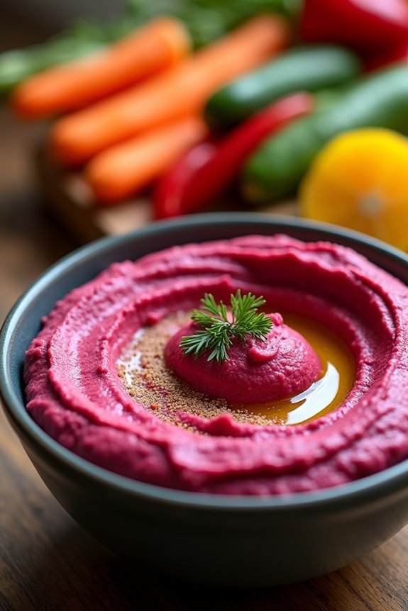 bewitching beetroot hummus recipe