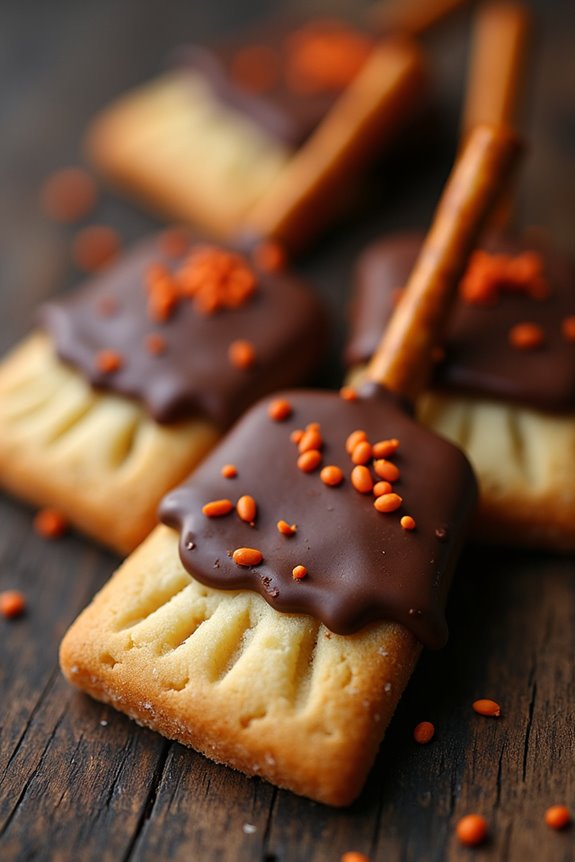 bewitching broomstick biscuit recipe