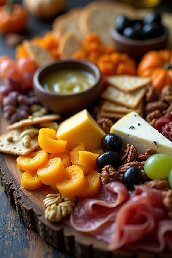 bewitching halloween charcuterie board