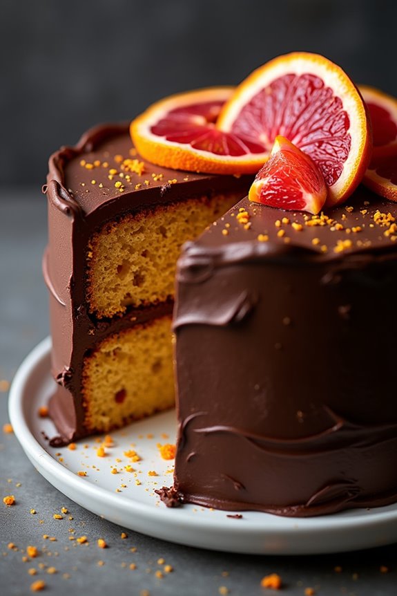 blood orange chocolate delight