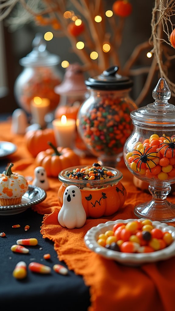 candy buffet for halloween