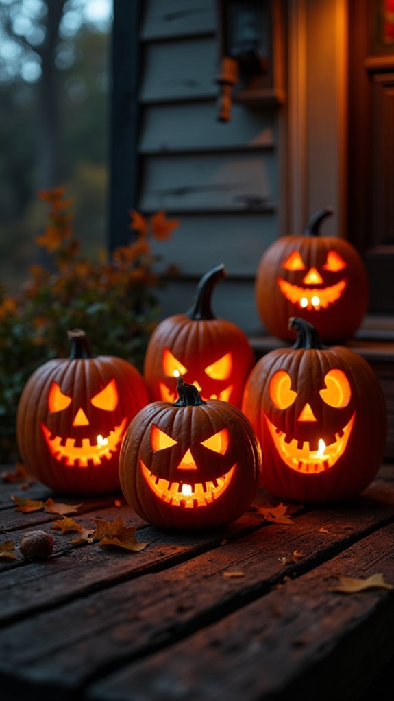 carved pumpkins halloween tradition